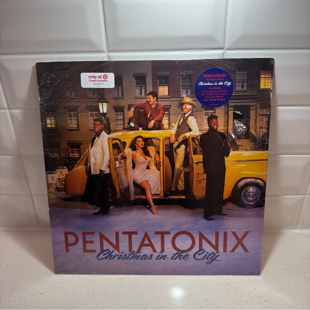 Pentatonix - Christmas In The City - Electric Blue Vinyl LP Target Ex New Sealed
